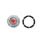 Stemco Hubcap, Wheel, W/ Gasket, 6 Hole, Oil Bath, 5-1/2 Bc 340-4046 - alternate 6